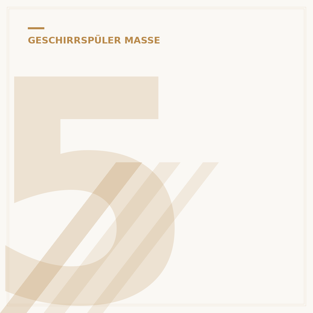 55 cm Geschirrspüler: Der beste für Ihre Küche (Vergleich)