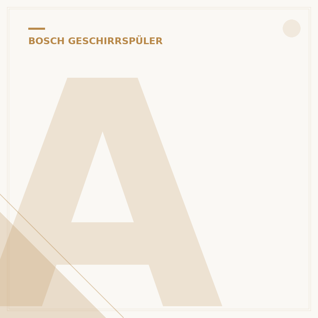 Ablaufpumpe Geschirrspüler Bosch: 5 Schritte zur schnellen Reparatur