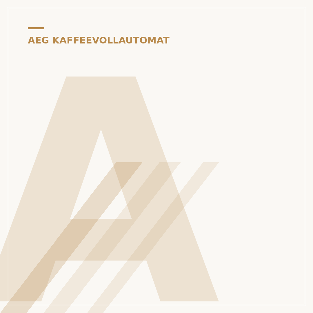 AEG Einbau Kaffeevollautomat: Ihre 5 Kriterien für die perfekte Wahl