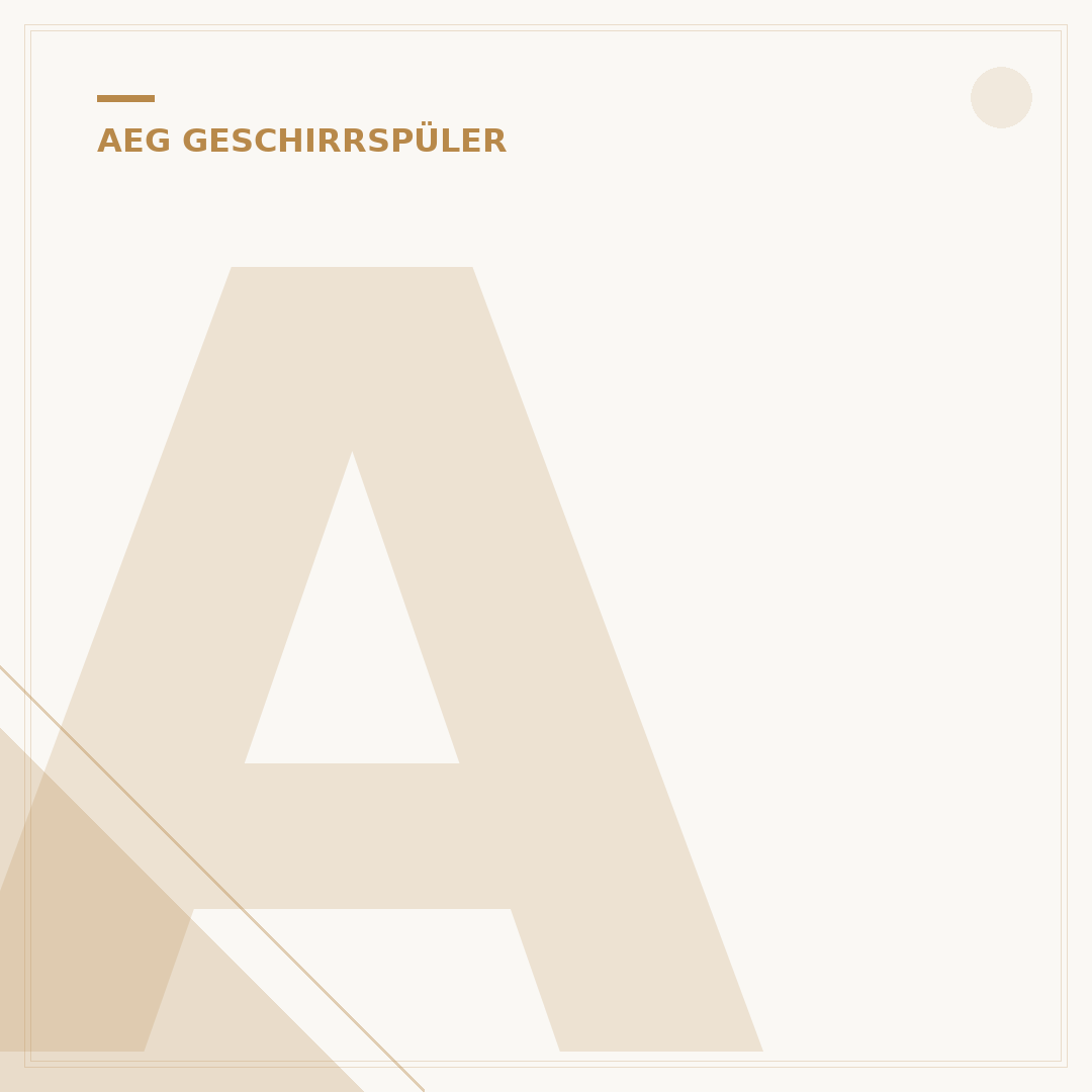 AEG Geschirrspüler Reinigen: Programm Starten in 5 Schritten