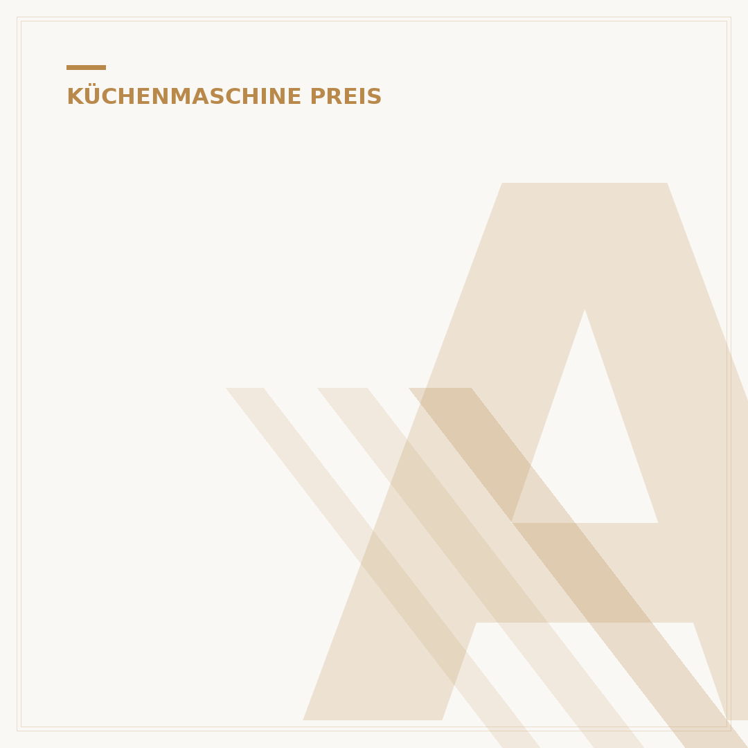 Alleskönner Küchenmaschine: Ihr 4-in-1 Helfer für jede Küche