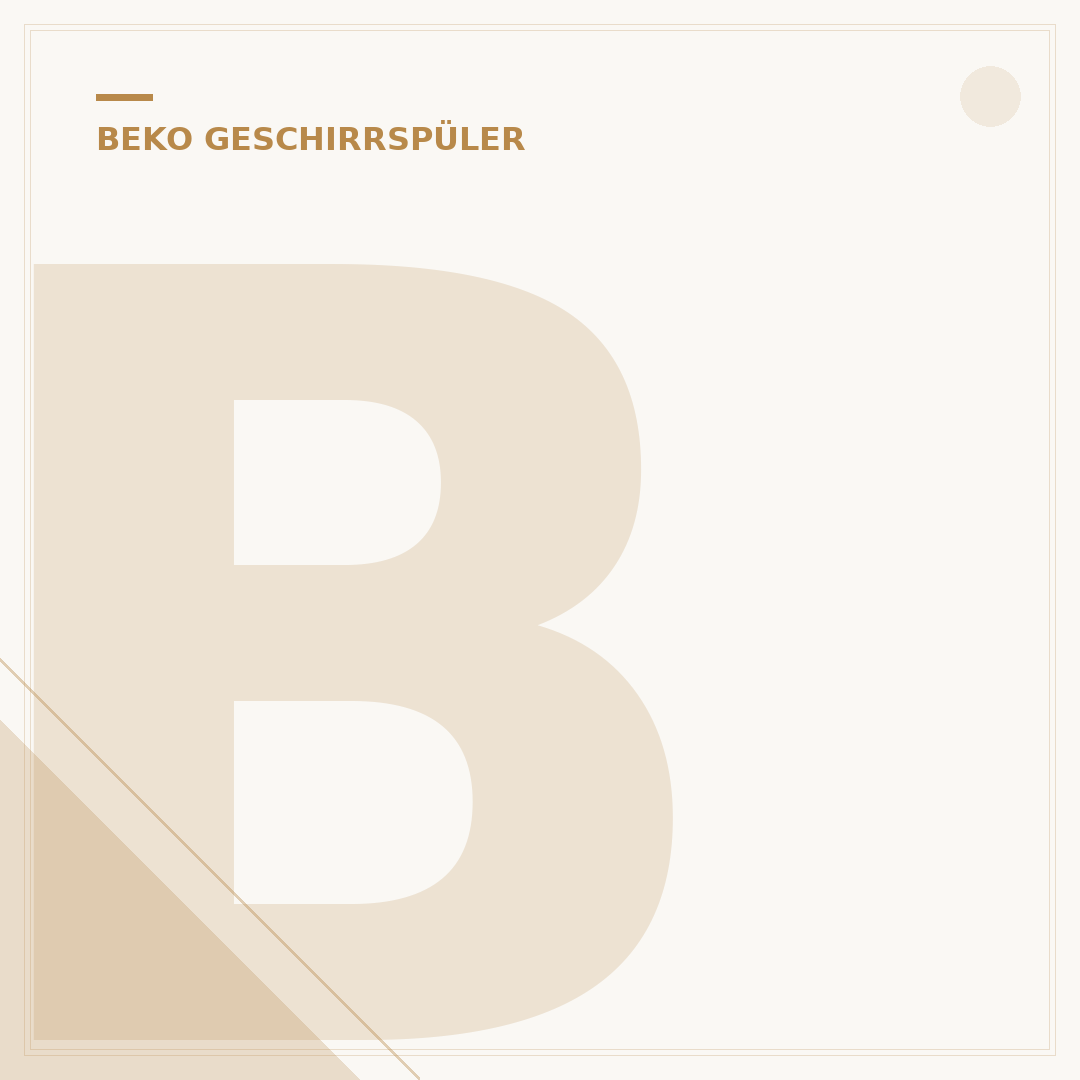 Beko Geschirrspüler Resetten: 5 Schritte & Was Sie Wissen Müssen