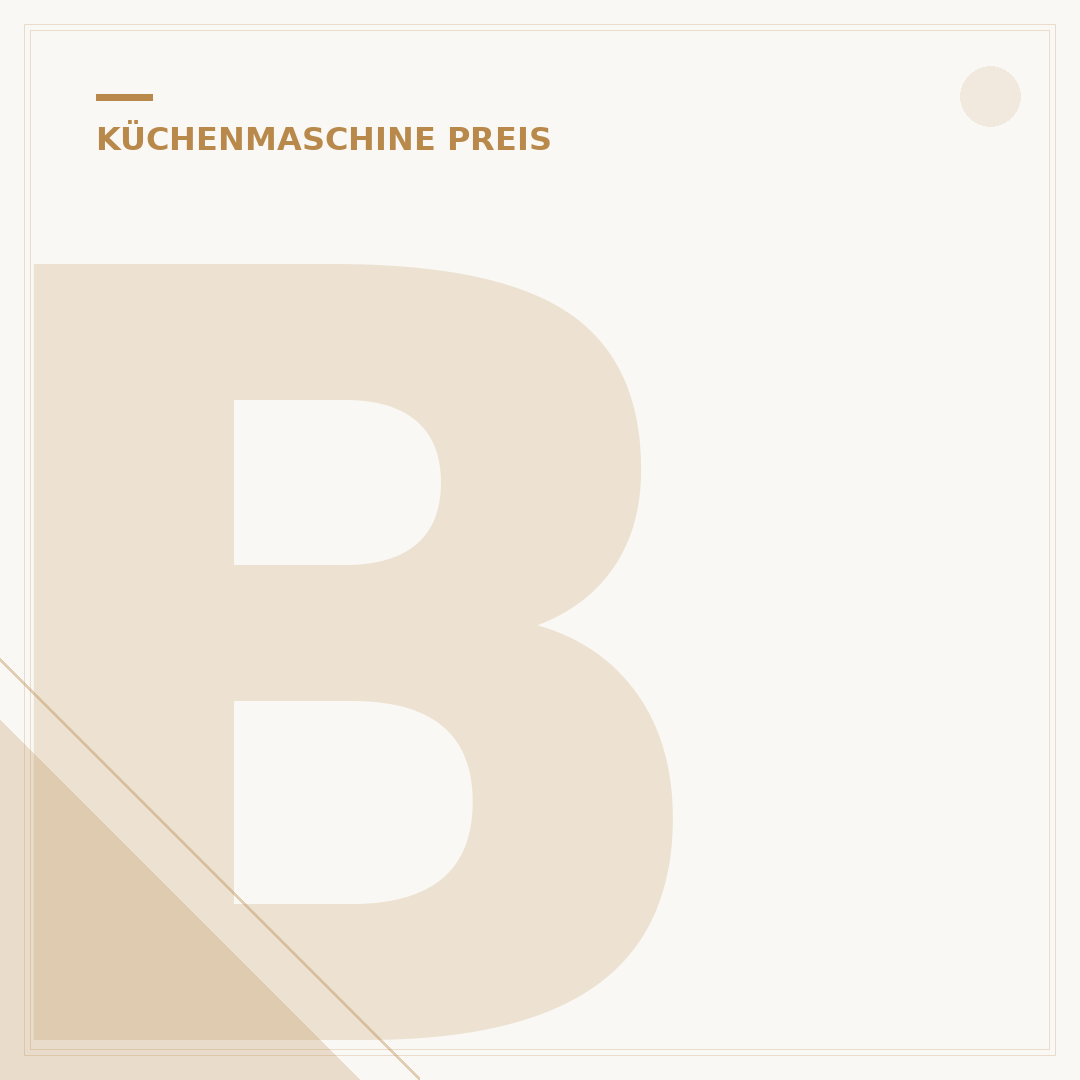 Beste Küchenmaschine zum Backen: 5 Modelle für Perfektion