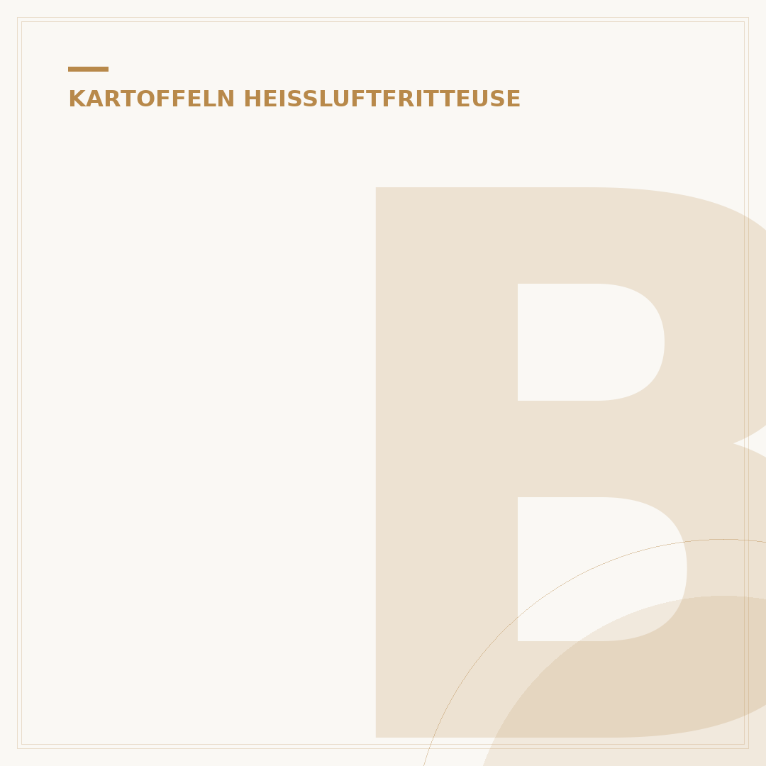 Bratkartoffeln aus gekochten Kartoffeln: 15 Min in der Heißluftfritteuse