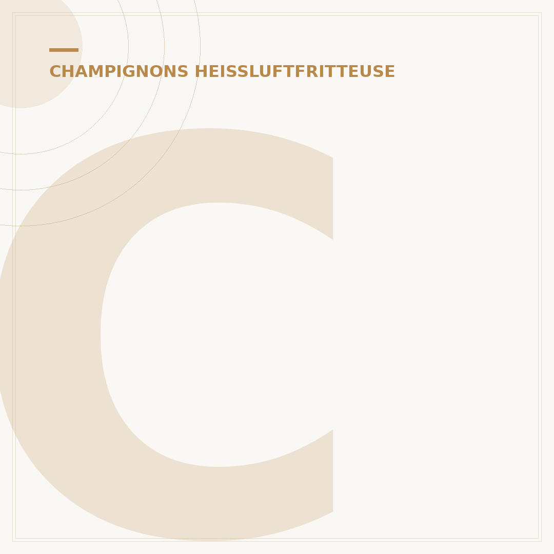 Champignons in der Heißluftfritteuse: 7 Min. Perfekt Genießen!