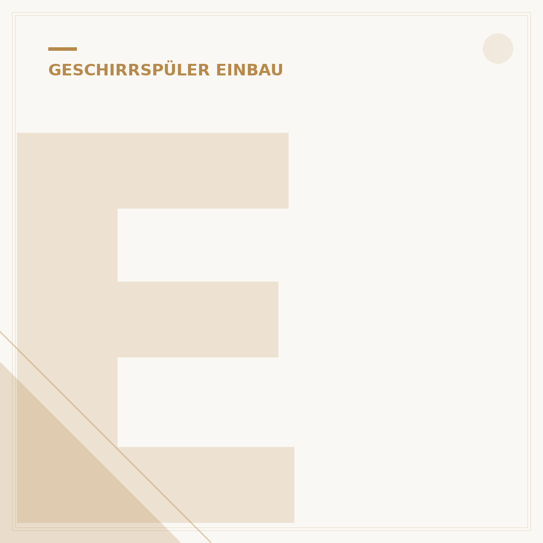 Einbau Geschirrspüler 60cm: 5 Top-Modelle für Ihre Küche