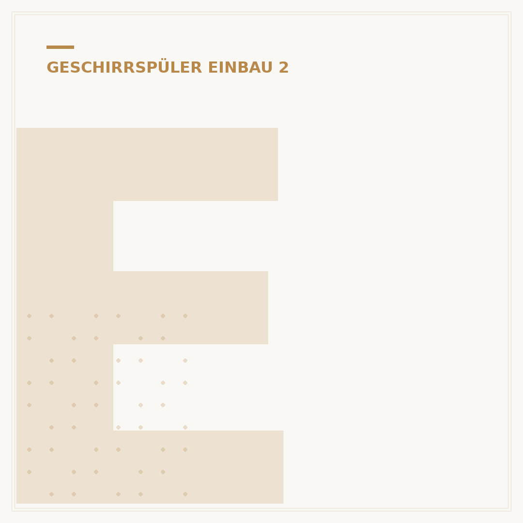 Einbau Unterbau Geschirrspüler: 5 Tipps für Perfekte Integration