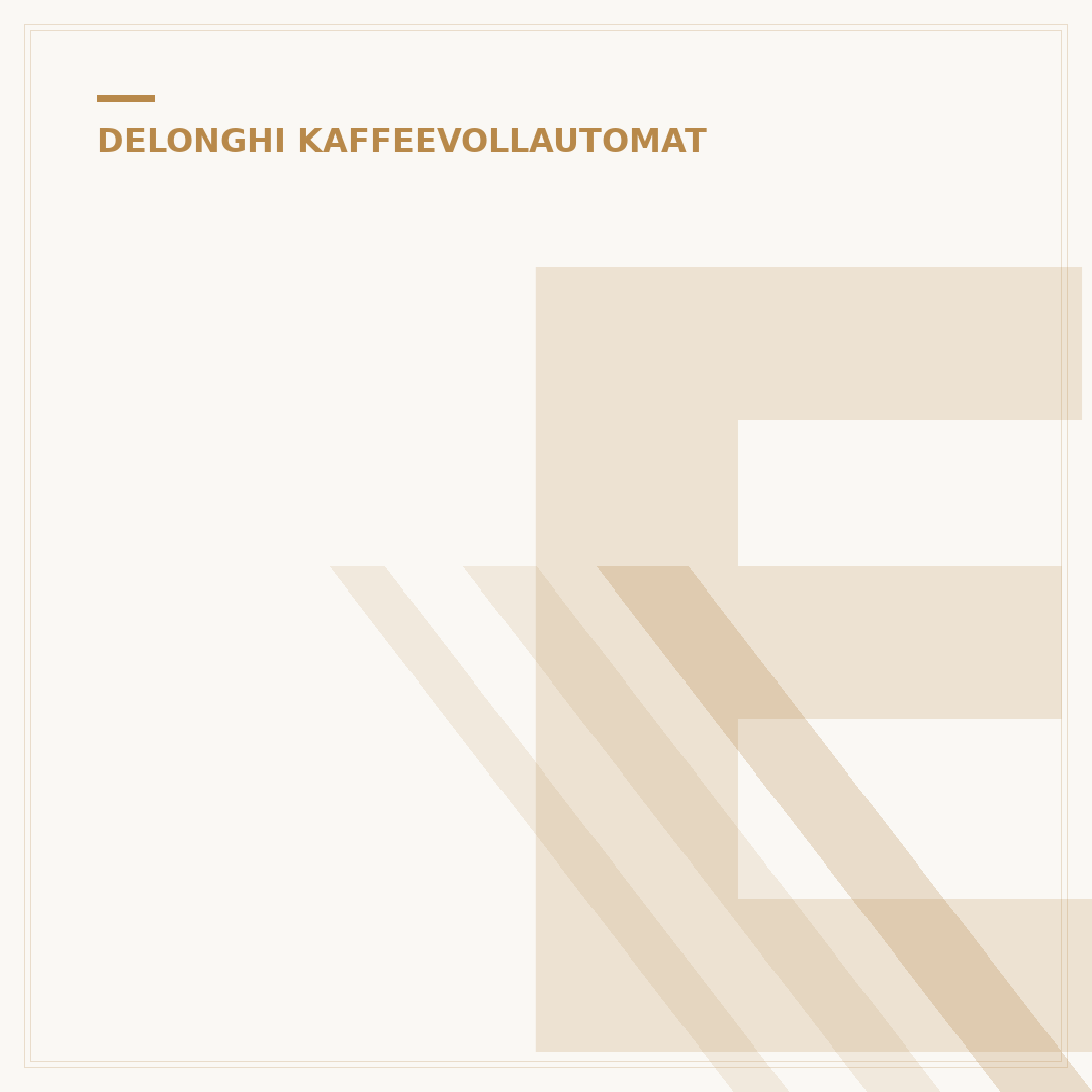 Entkalker Kaffeevollautomat DeLonghi: 5 Tipps für Ihr Gerät