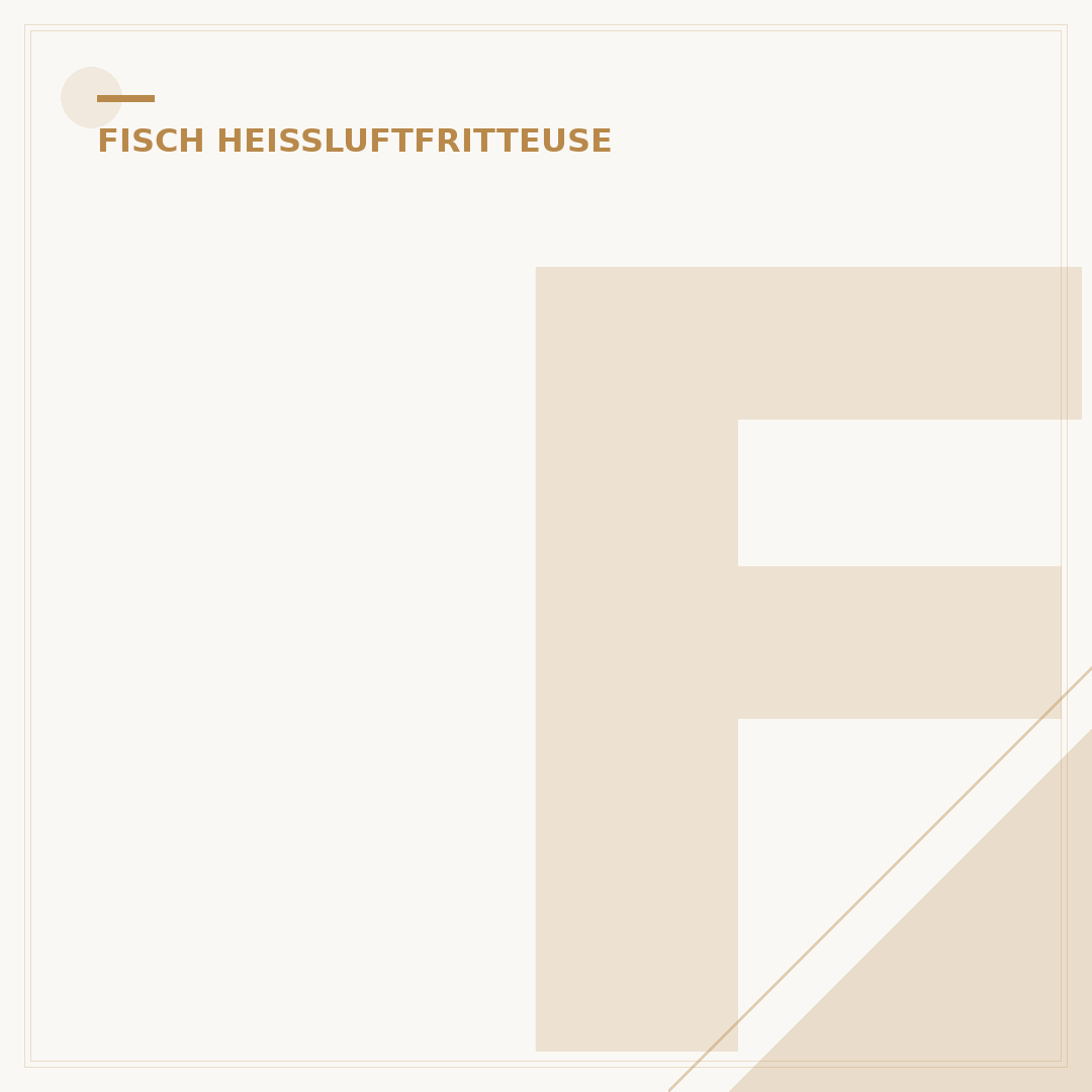 Frosta Fischstäbchen Heißluftfritteuse: Perfekt in 10 Min