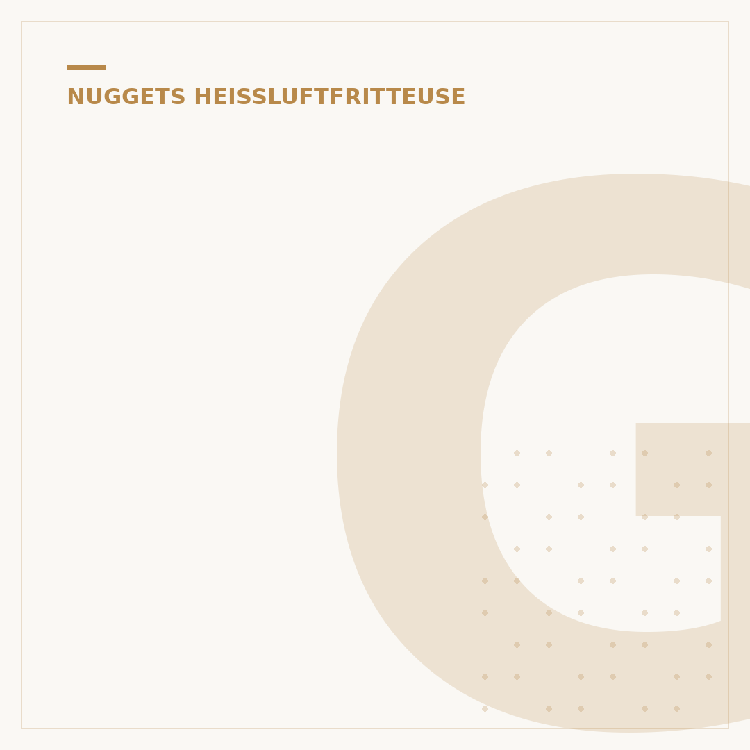 Gefrorene Chicken Nuggets in Heißluftfritteuse: Perfekt & Schnell
