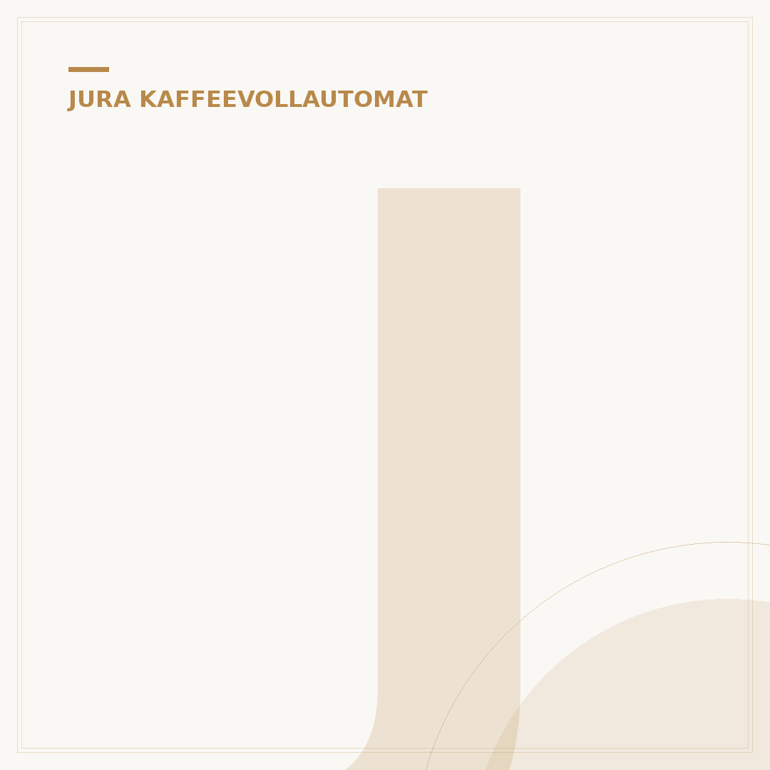 Jura Einbau Kaffeevollautomat: Perfekt integriert, individuell angepasst