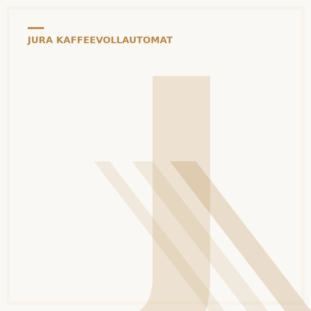 Jura Kaffeevollautomat Einbau: Ihr Weg zum perfekten Kaffee