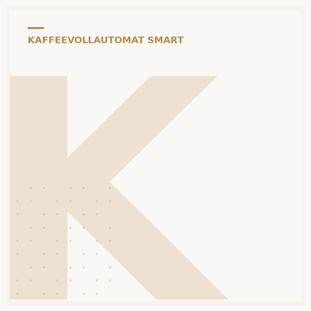 Kaffeevollautomat Smart: 5 Schritte zur individuellen Kaffeewelt