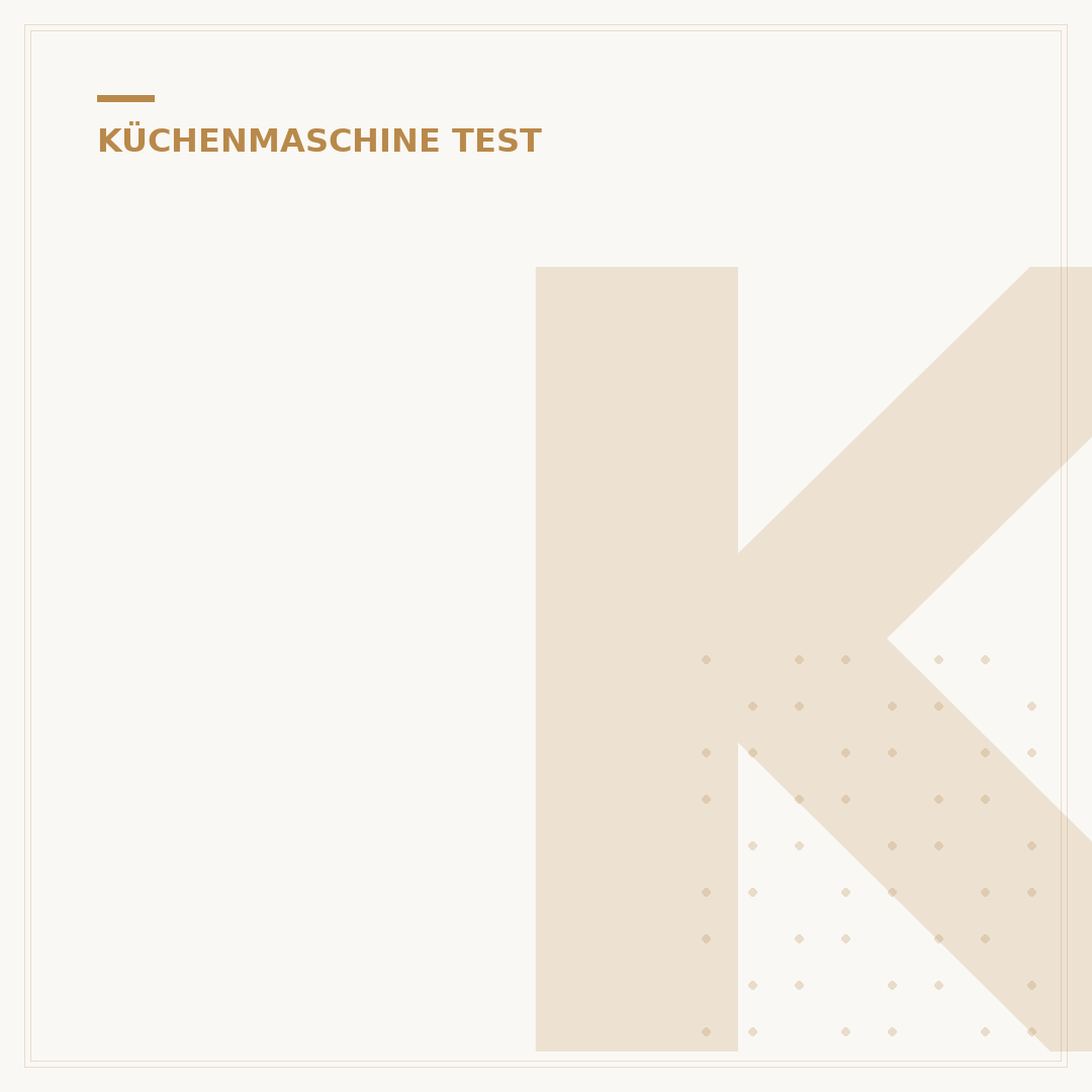 Klamer Küchenmaschine Test: 5 Top-Modelle für 2024 im Vergleich