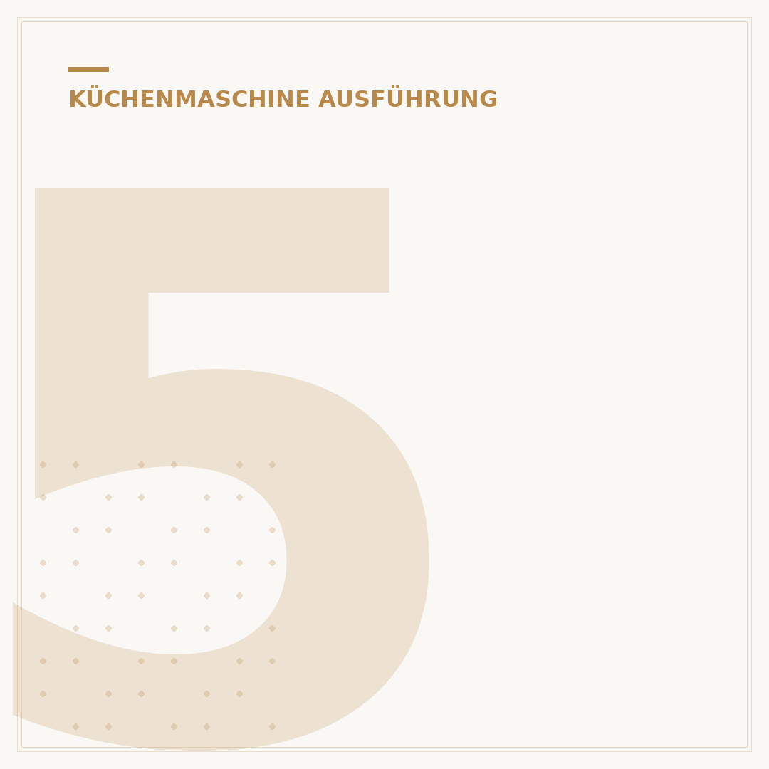 5 Langlebige Küchenmaschinen aus Edelstahl: Ihr Kaufberater