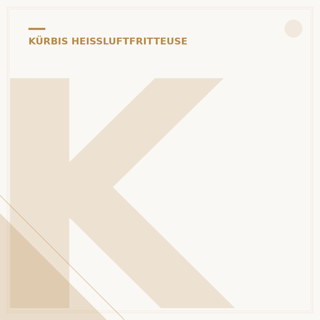 Kürbis Heißluftfritteuse: 5 Knusprige Rezepte & Tipps