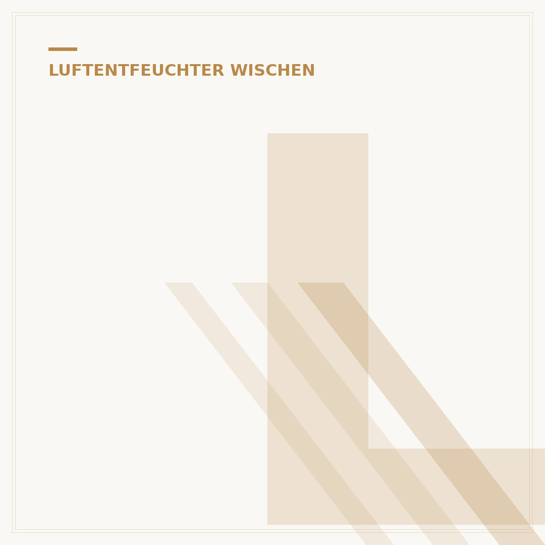 Luftentfeuchter Wischen: 5 Tipps für Sauberkeit & Effizienz