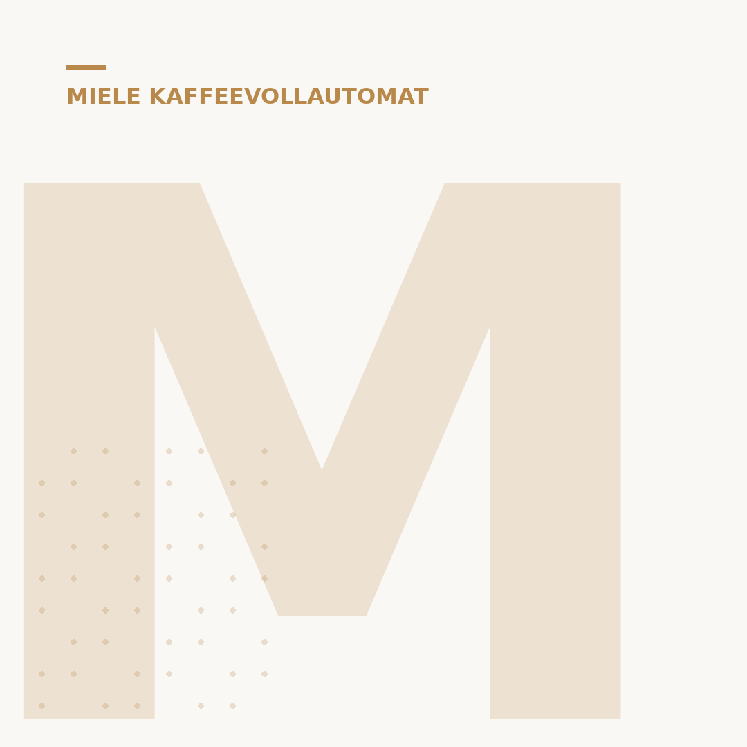 Miele CM 6160 Kaffeevollautomat: Individueller Genuss & Lösungen