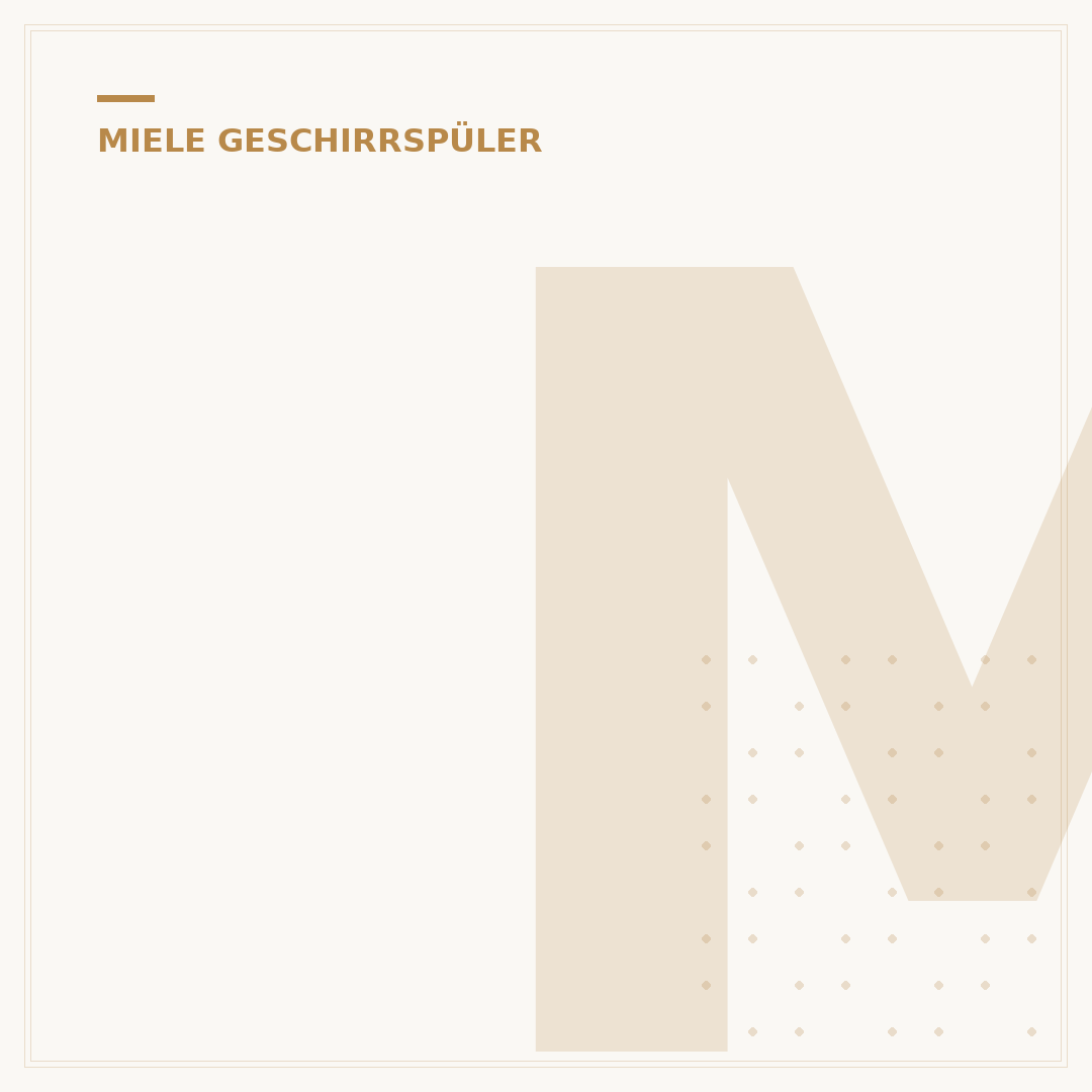 Miele Geschirrspüler Auto Open: 5 Vorteile für Ihr Geschirr