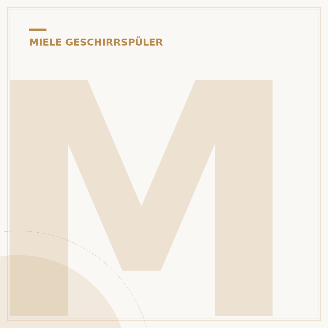 Miele Geschirrspüler mit Besteckkorb: 5 Top-Modelle für Ihre Küche
