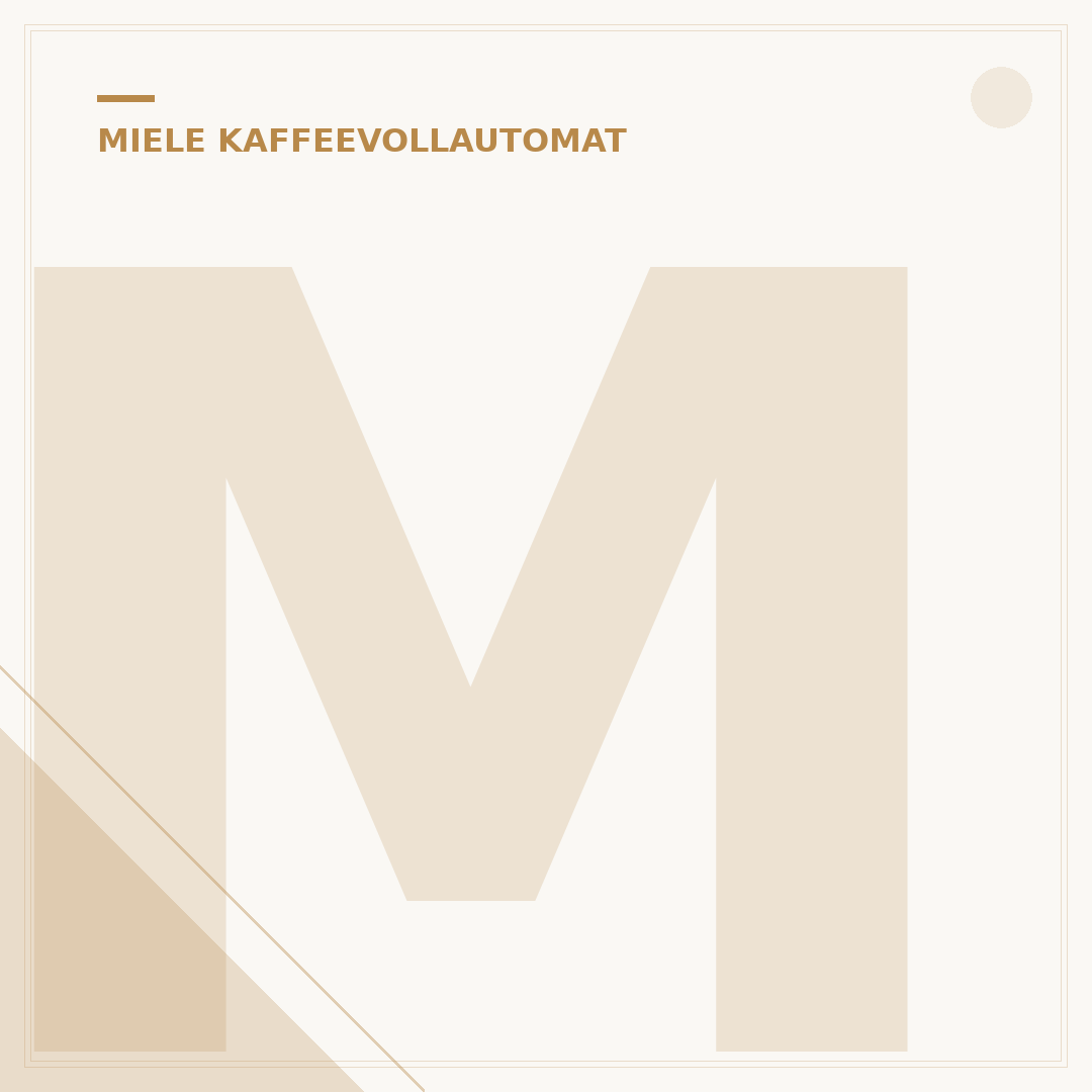 Miele Kaffeevollautomat entkalken: 5 einfache Schritte zur Pflege