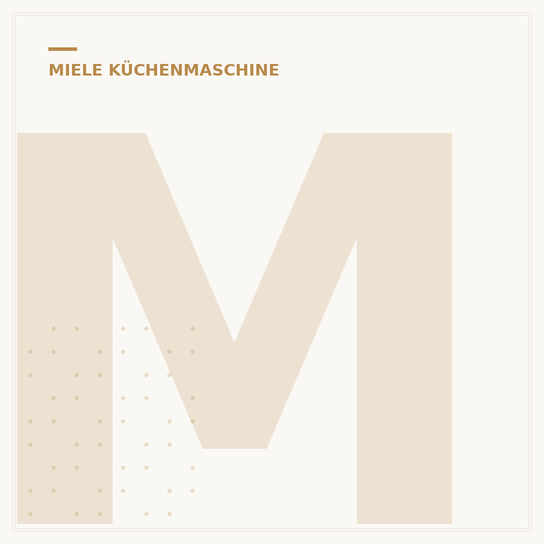 Miele Küchenmaschine: Die Top 3 Modelle für Ihre Küche 2024