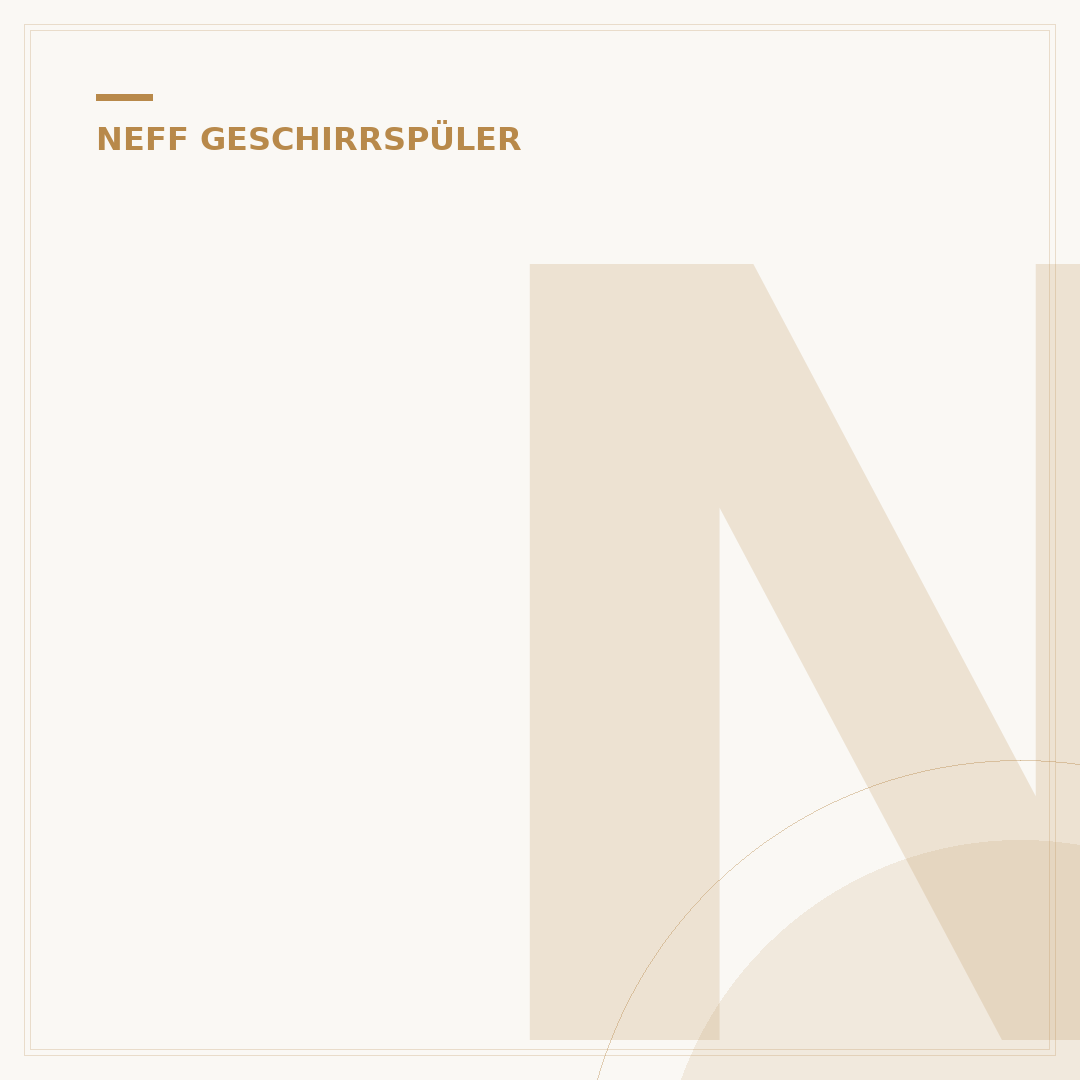 Neff Geschirrspüler Fehler: 5 häufigste & Lösungen