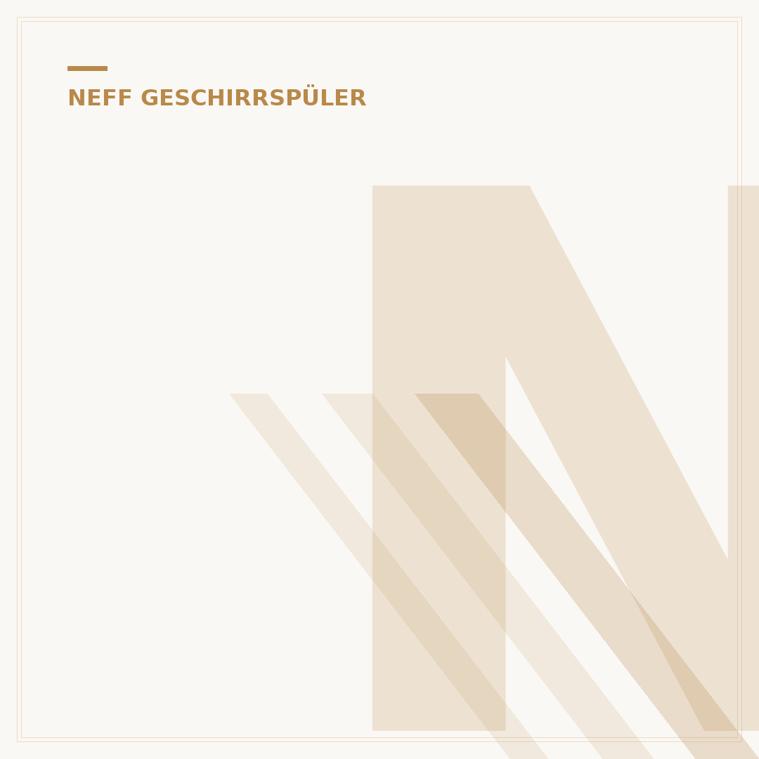 Neff Geschirrspüler Fehlercode Liste: 5 Probleme & Lösungen für Sie