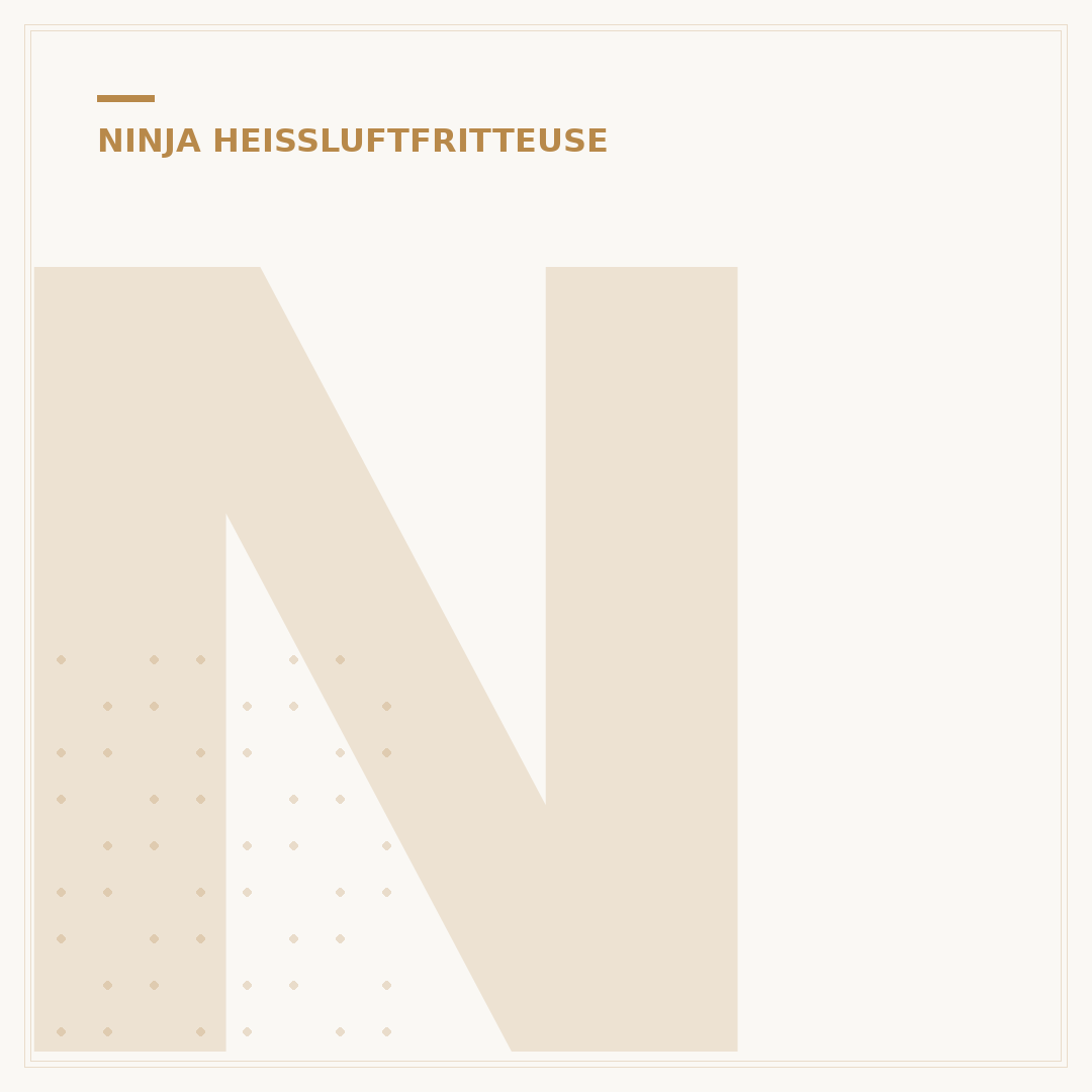 Ninja Heißluftfritteuse 6,2L: Perfekte Ergebnisse & einfache Bedienung