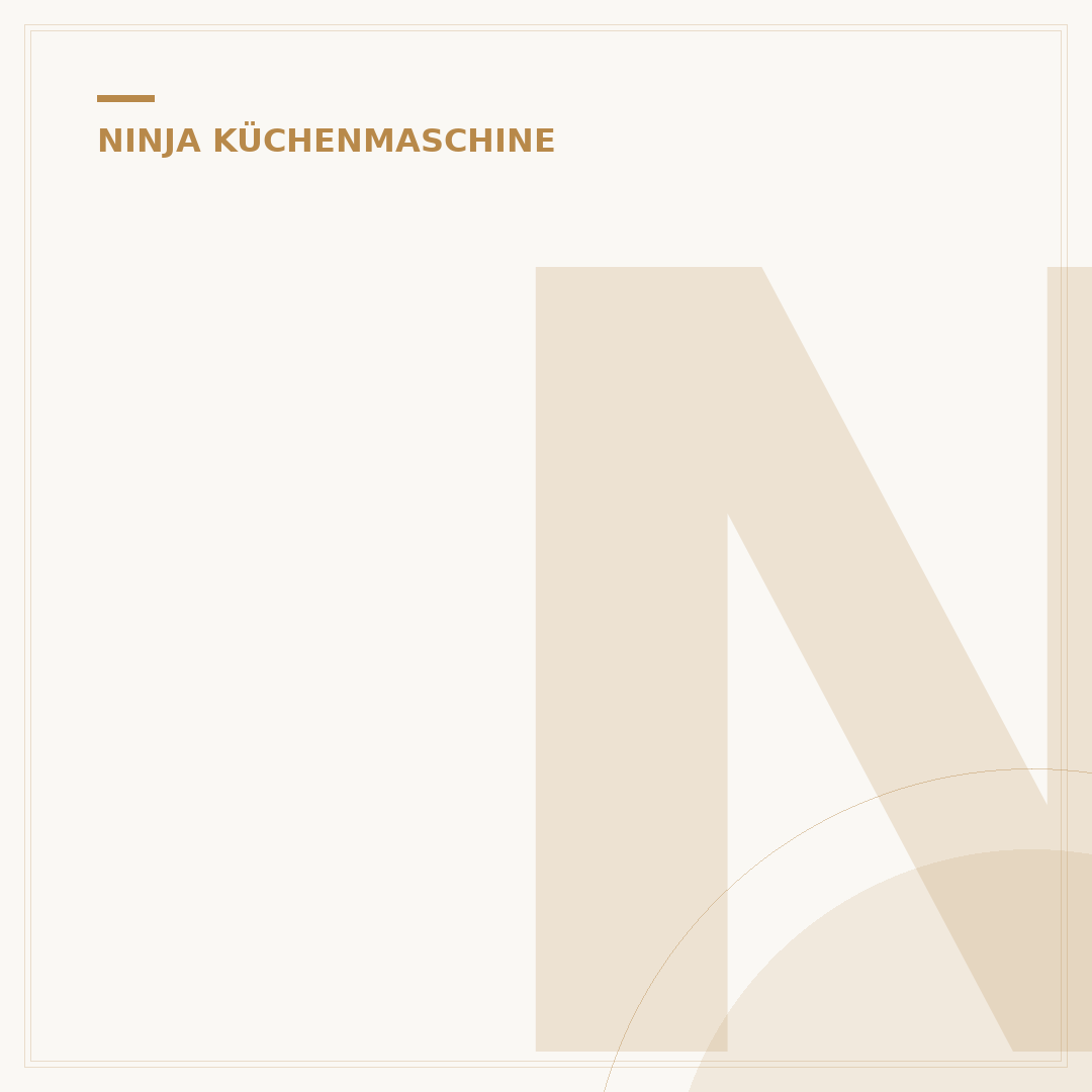 Ninja Küchenmaschine: Ihr Wegweiser für perfekte Ergebnisse
