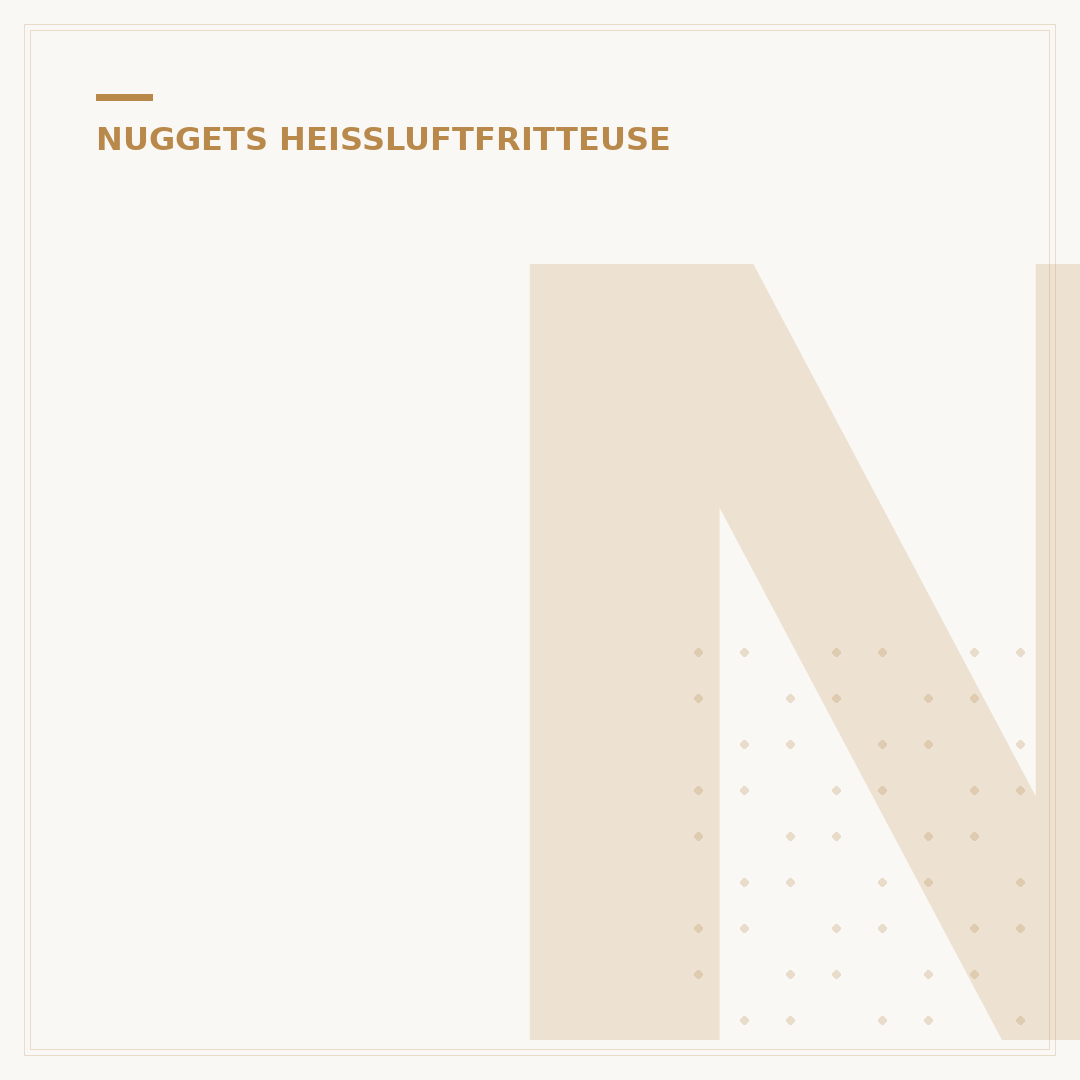 Nuggets Heißluftfritteuse: Wie lange für perfekte Ergebnisse? (5-12 Min)