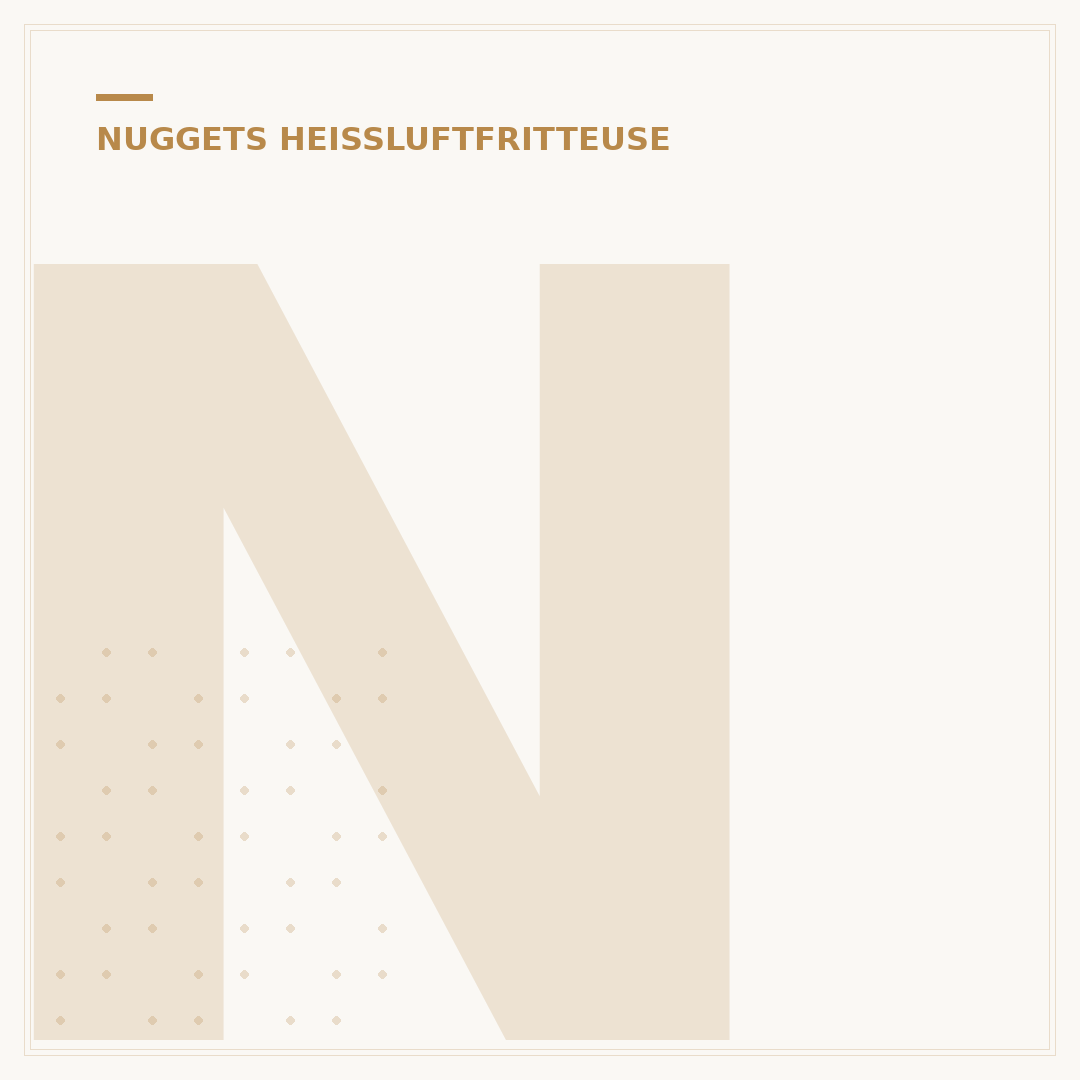 Nuggets in Heißluftfritteuse: 15 Min perfekt goldbraun