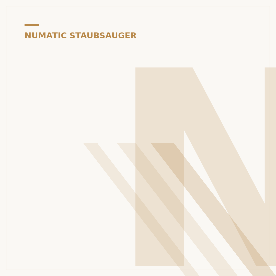 Numatic Staubsauger: Effizienz & Langlebigkeit für Ihr Zuhause