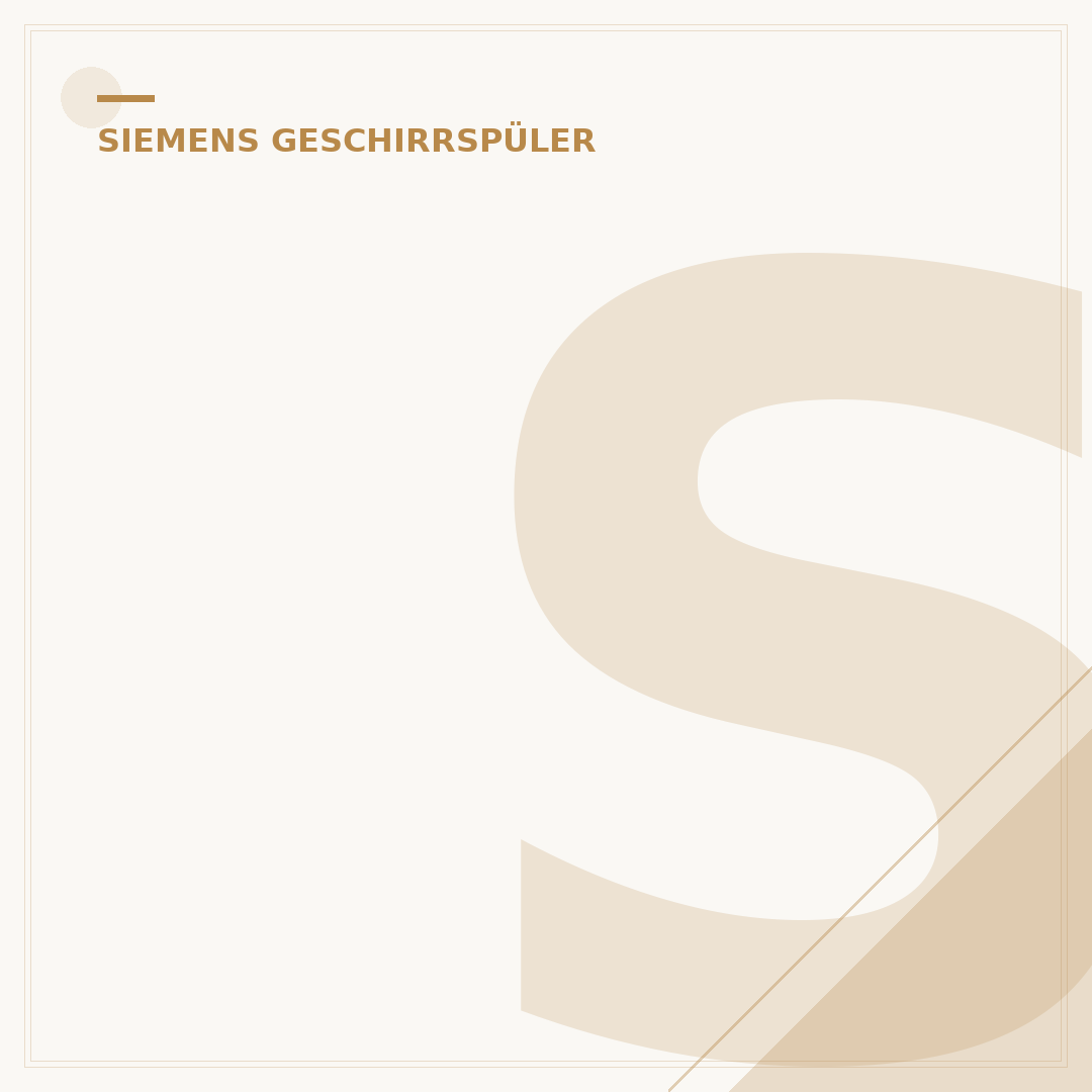 Siemens Geschirrspüler Anzeige: Codes & Lösungen in 5 Schritten