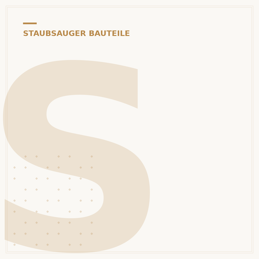Staubsauger Bauteile: 7 Schritte zur perfekten Anpassung