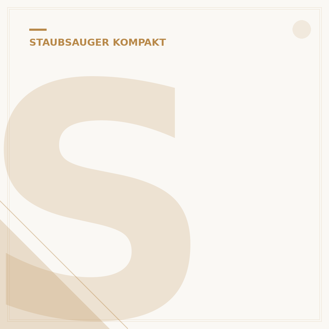 Staubsauger klein & stark: Die Top 3 Modelle für jeden Bedarf