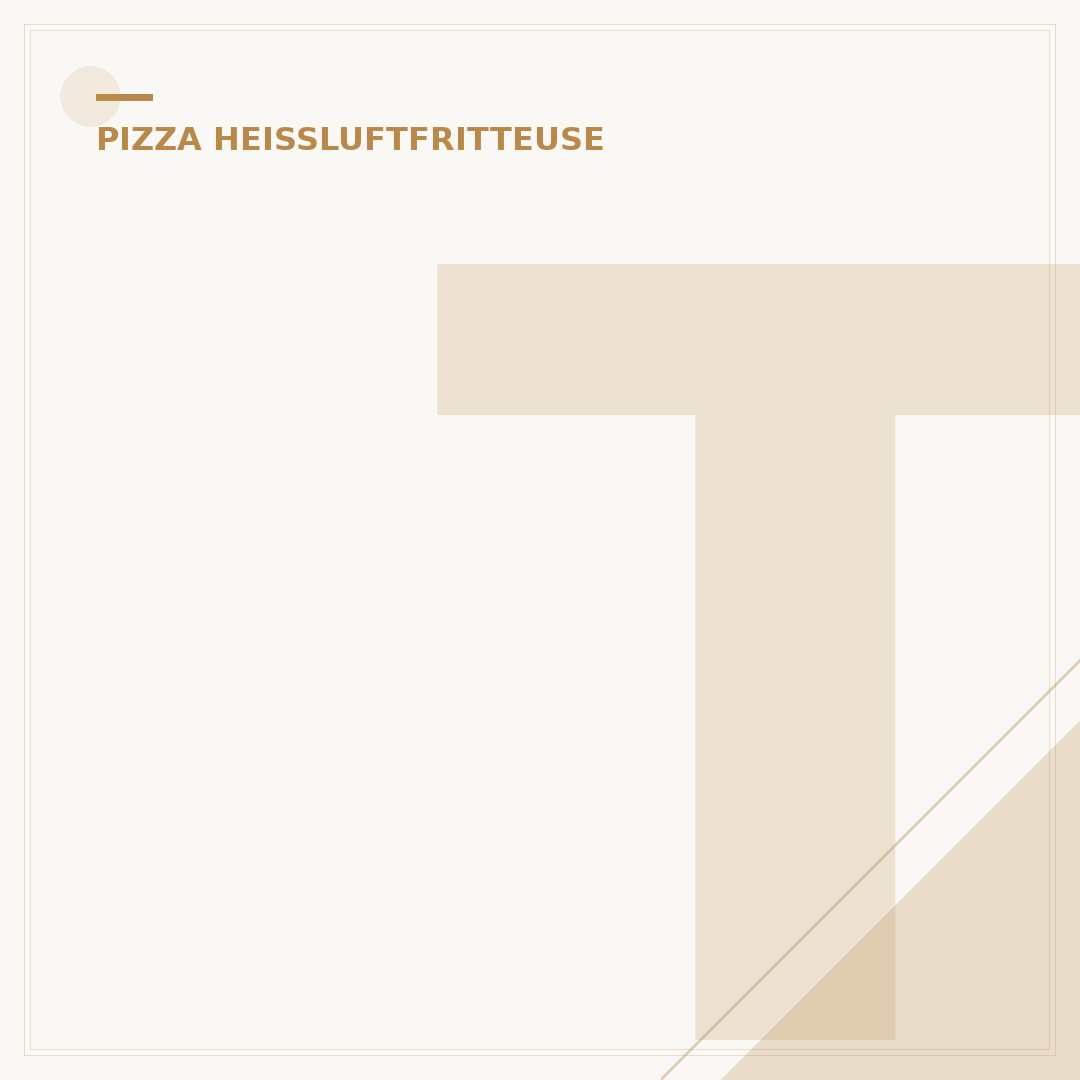 TK Mini Pizza in Heißluftfritteuse: 5 Min Perfekt