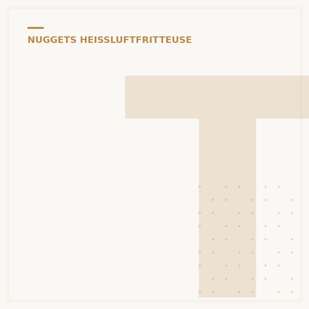 TK Nuggets in der Heißluftfritteuse: 7 Min. & Knusprig!