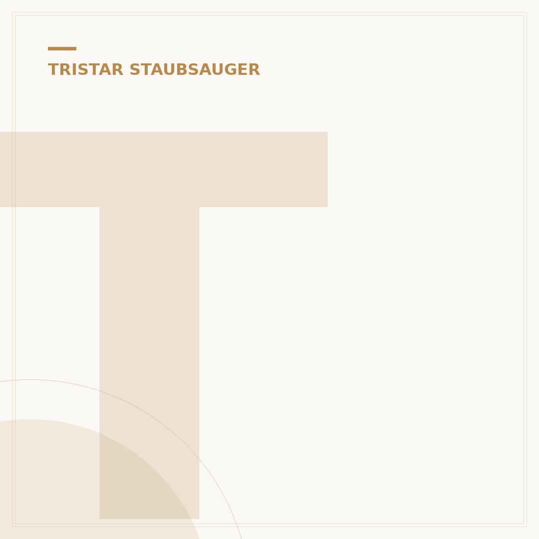 Tristar Staubsauger: Ihr Guide für 5 praktische Tipps