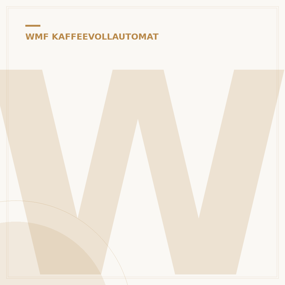 WMF Bistro Kaffeevollautomat: Ihr Weg zum perfekten Kaffee