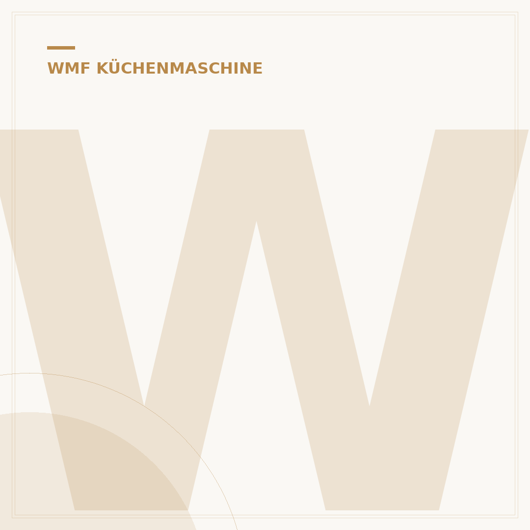 WMF Mini Küchenmaschine: Ihr Kompakter Helfer für Jeden Tag