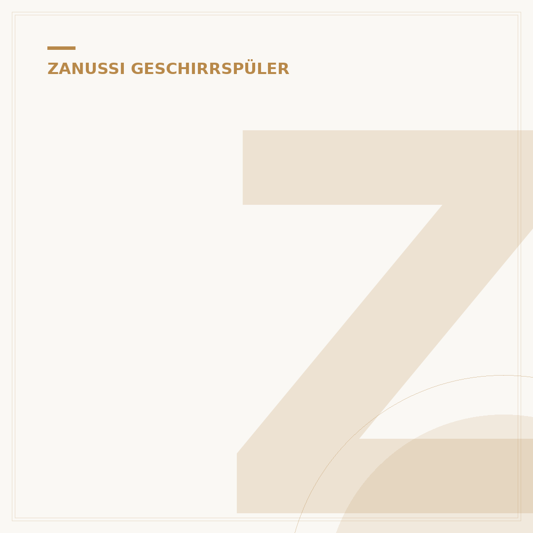 Zanussi Geschirrspüler Symbole: 7 Bedeutungen für einfache Bedienung