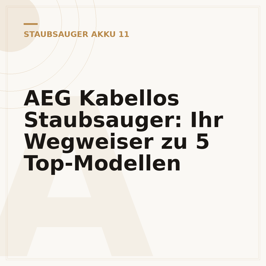 AEG Kabellos Staubsauger: Ihr Wegweiser zu 5 Top-Modellen