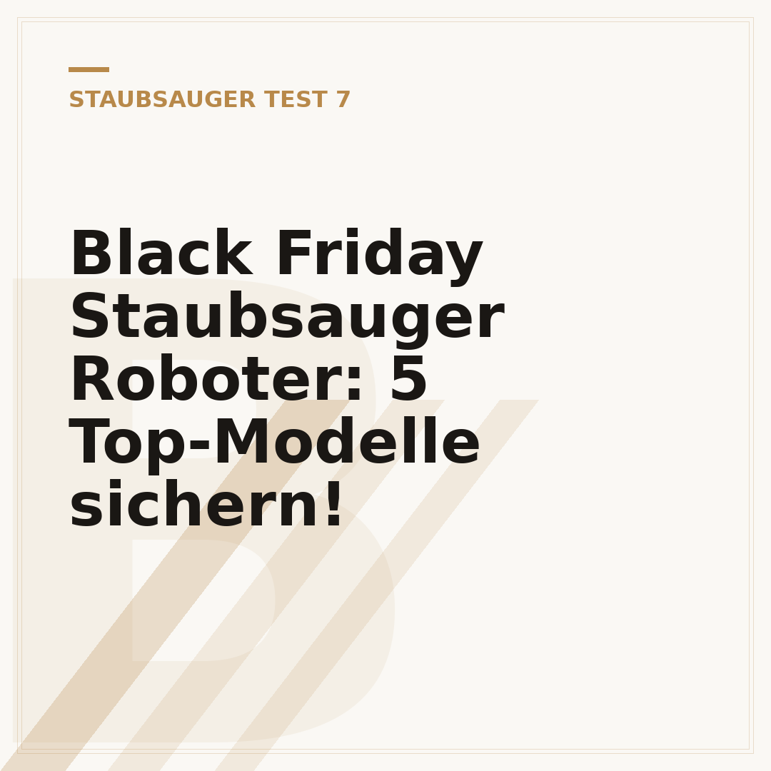 Black Friday Staubsauger Roboter: 5 Top-Modelle sichern!