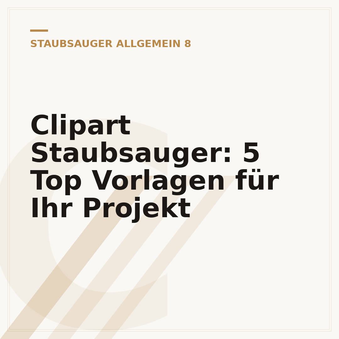 Clipart Staubsauger: 5 Top Vorlagen für Ihr Projekt