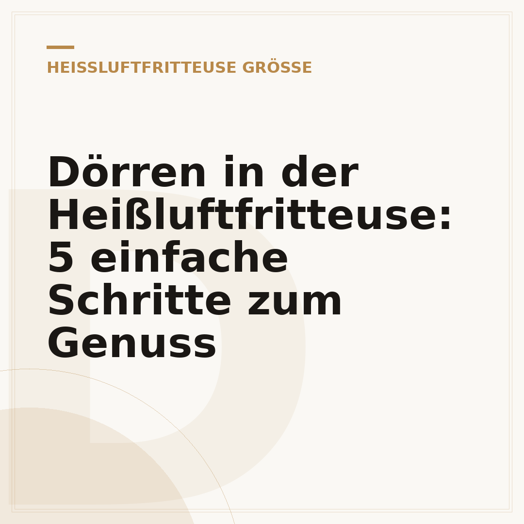 Dörren in der Heißluftfritteuse: 5 einfache Schritte zum Genuss