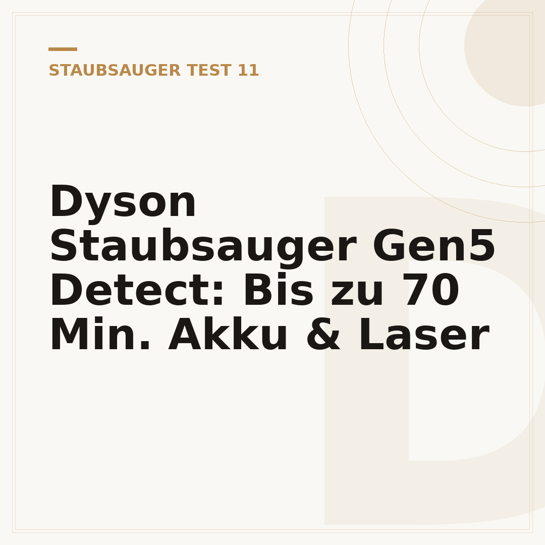 Dyson Staubsauger Gen5 Detect: Bis zu 70 Min. Akku & Laser