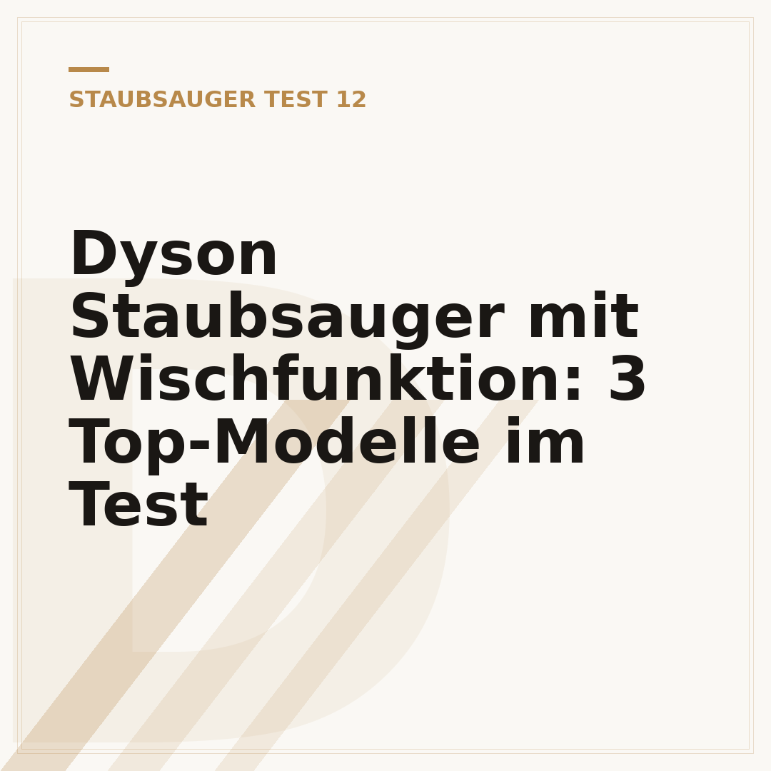 Dyson Staubsauger mit Wischfunktion: 3 Top-Modelle im Test