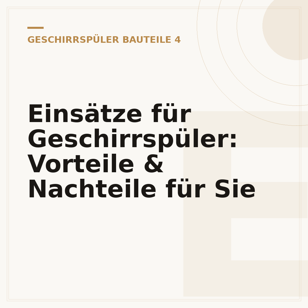 Einsätze für Geschirrspüler: Vorteile & Nachteile für Sie