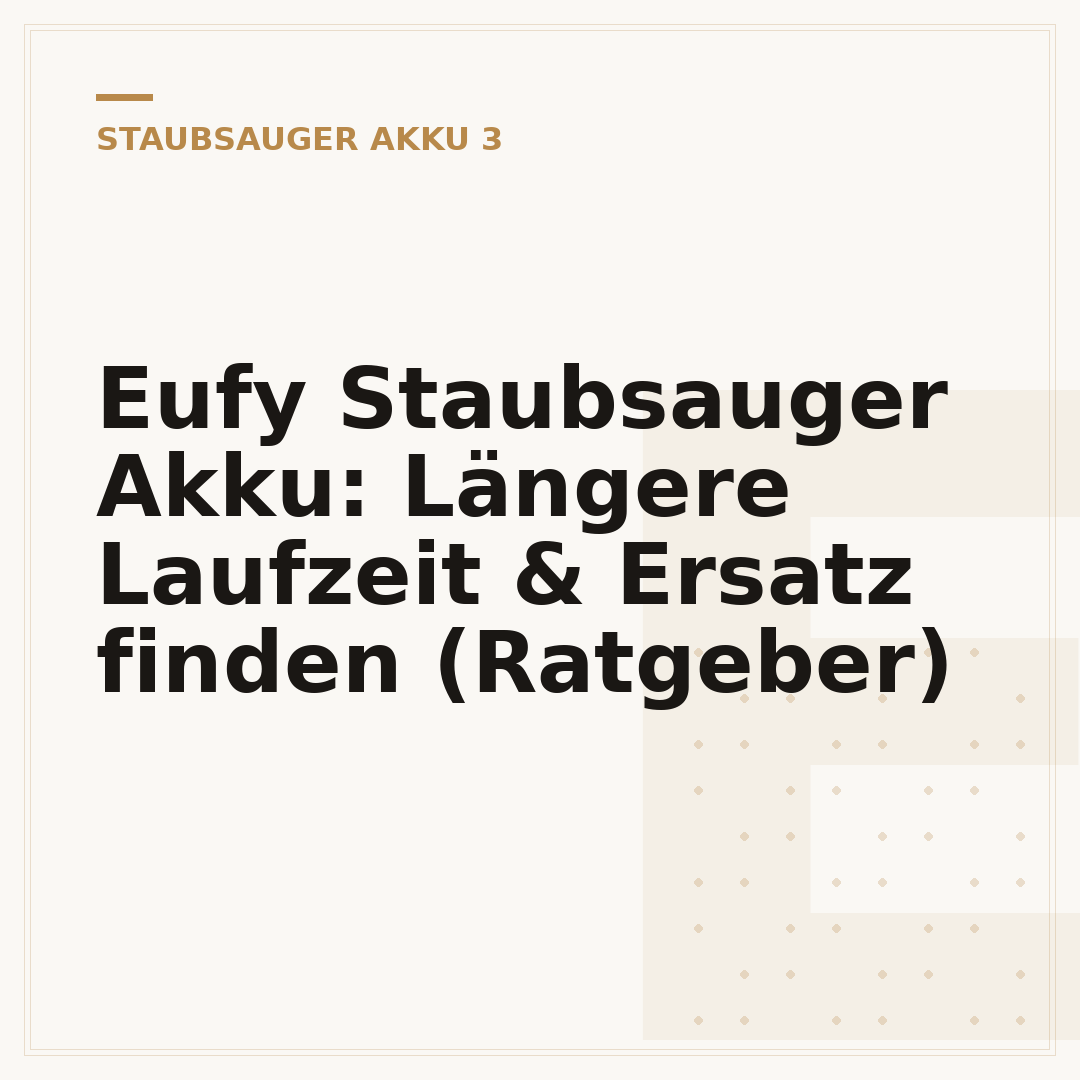 Eufy Staubsauger Akku: Längere Laufzeit & Ersatz finden (Ratgeber)